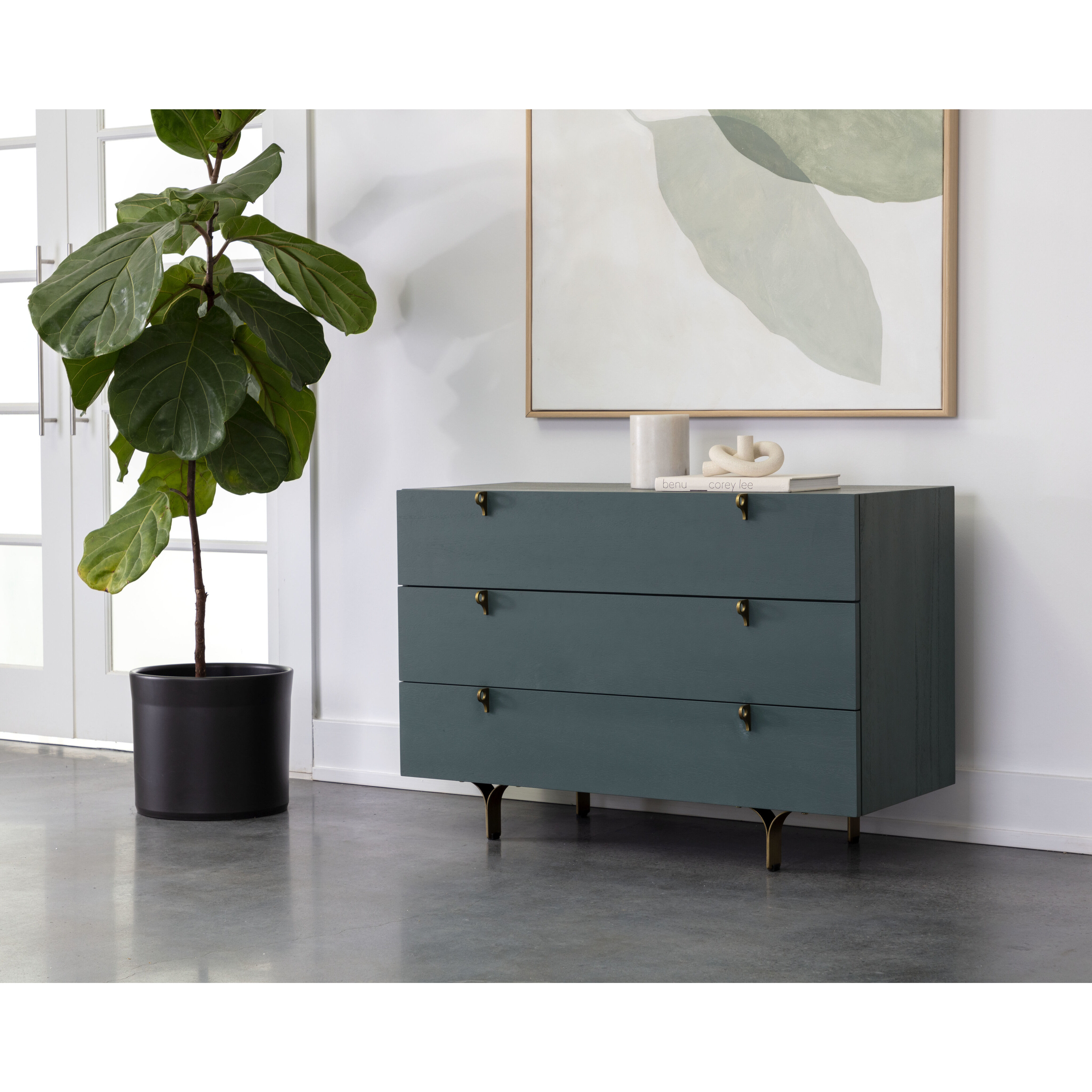 Celine Teal Dresser